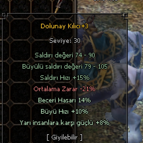  dolunay 14 beceri 8 yarı 10 büyü hızı